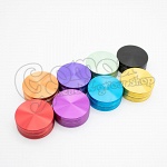 Multicolor smooth surface metal grinder S (2 parts)